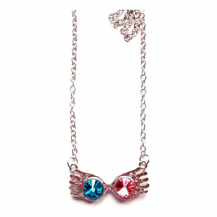 Harry Potter Luna Lovegood Glasses necklace - Image 4