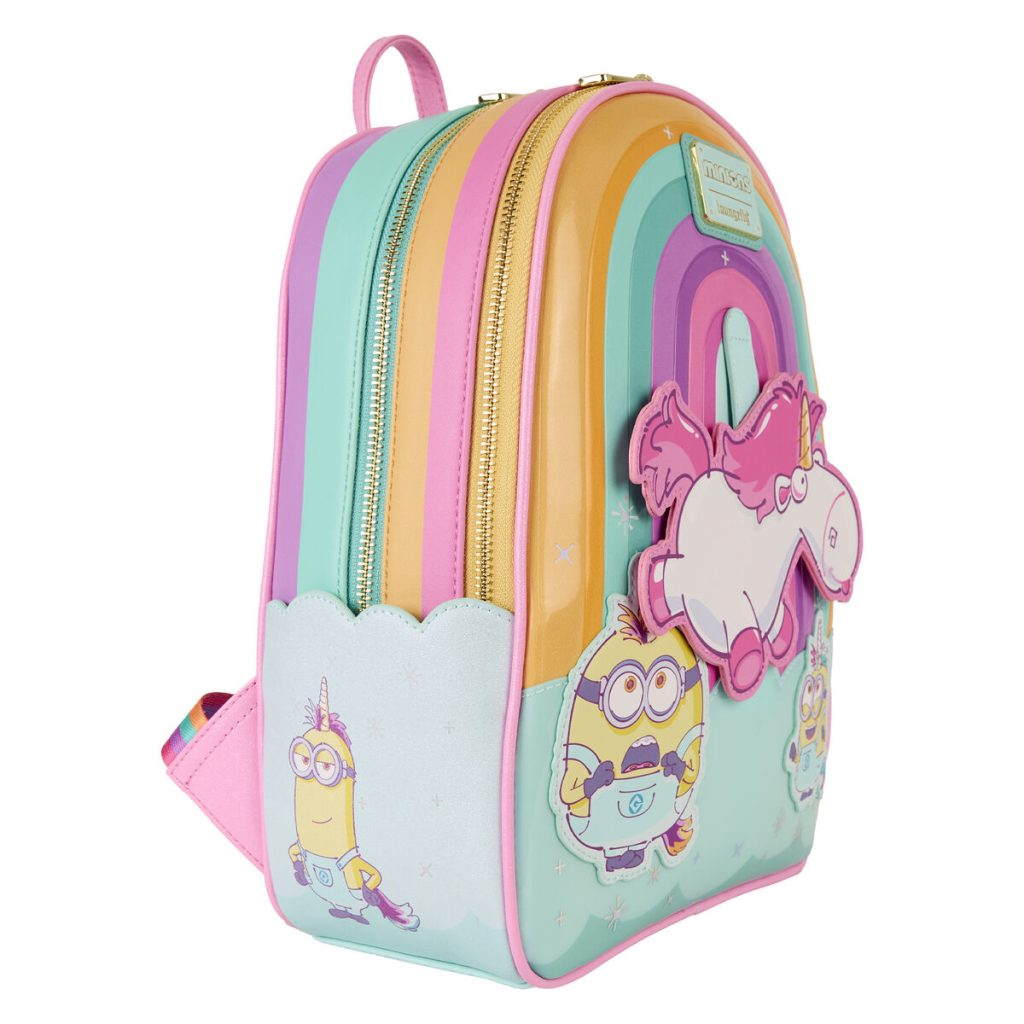 Loungefly Minions Fluffy Unicorn backpack 30cm