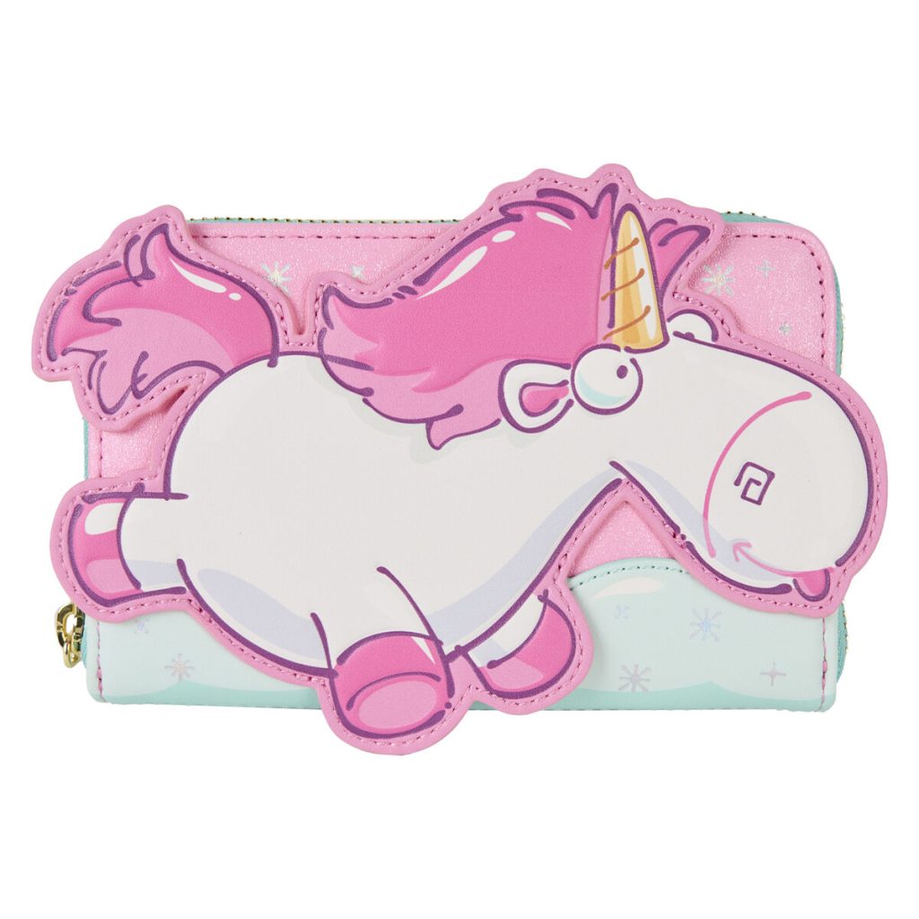 Loungefly Minions Fluffy Unicorn wallet