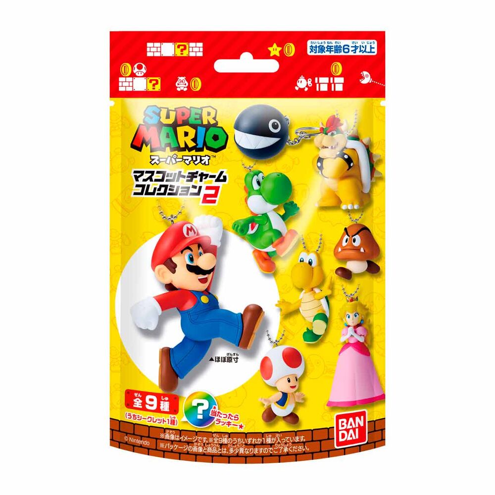 Super Mario Bros assorted Surprise figure keychain 5,4cm - Image 8