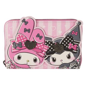 Loungefly Sanrio My Melody and Kuromi wallet