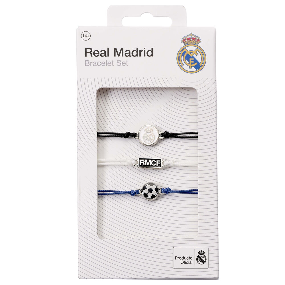 Real Madrid Friendship Set 3 bracelets