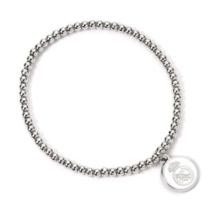 Real Madrid silver bracelet