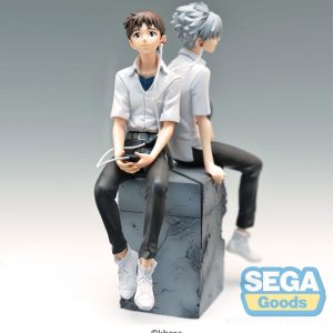 Rebuild of Evangelion Shinji Version Shinji & Kaworu Luminasta figure 17cm