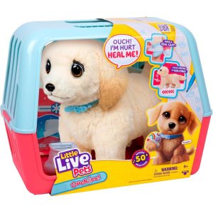 Little Live Pets Ouchies Cooper The Retriever Dog plush
