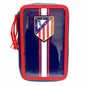 Atletico de Madrid triple pencil case