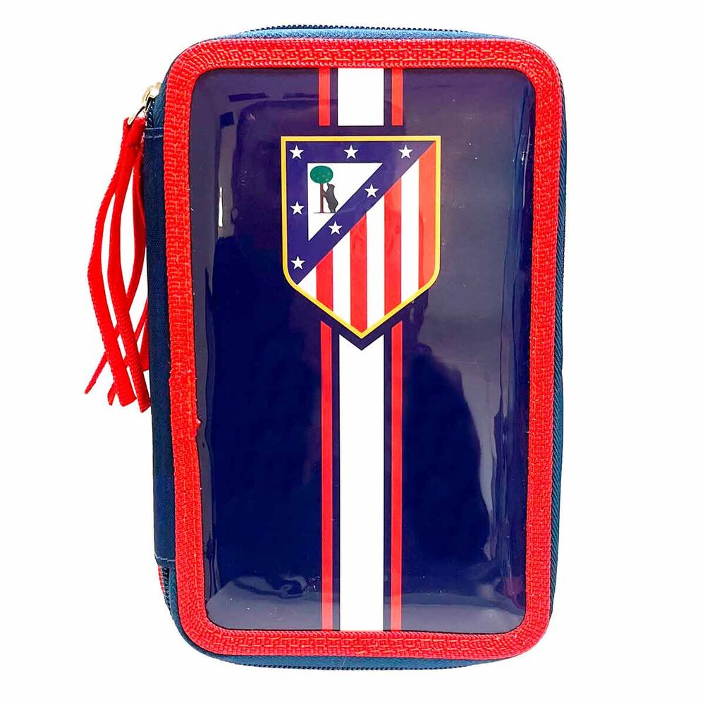 Atletico de Madrid triple pencil case