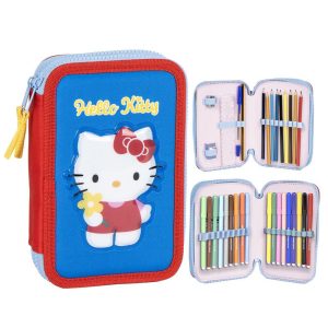Hello Kitty double pencil case