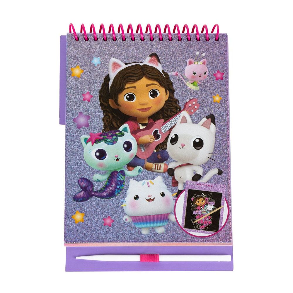 Gabbys Doll House scratch stationery set