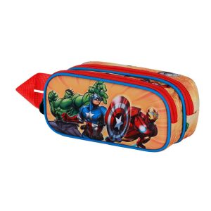 Marvel Avengers Attack 3D doble pencil case