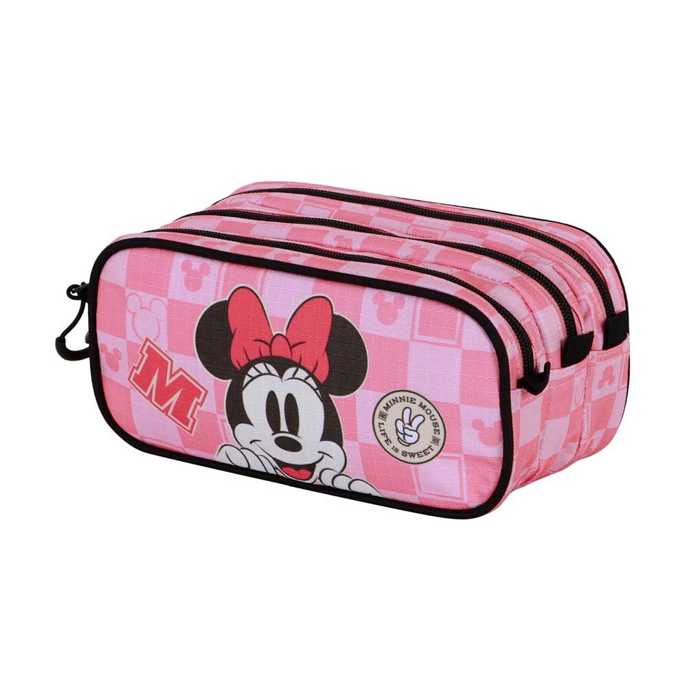 Disney Minnie Journey triple pencil case