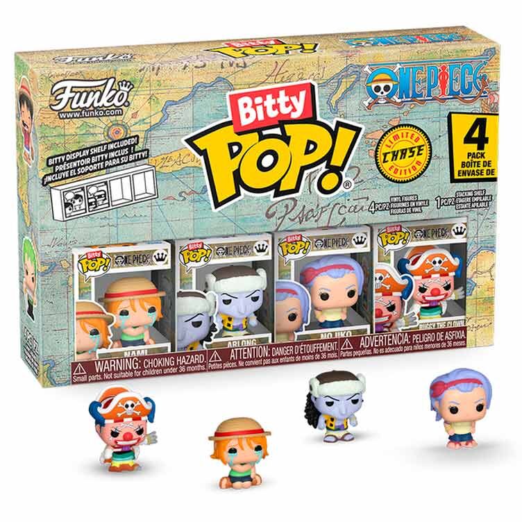 Blister 4 figures Bitty POP One Piece Nami