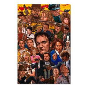 Quentin Tarantino films poster
