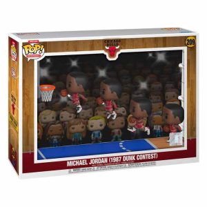 POP figure Moments Deluxe Chicago Bulls Michael Jordan 1987 Dunk Contest