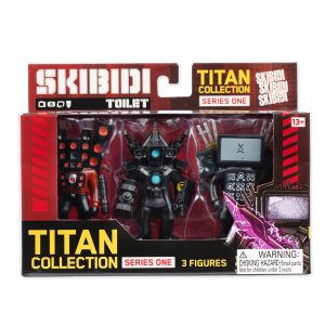 Skibidi Toilet Titan Collection pack 3 figures
