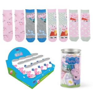 Peppa Pig Money box 4 pairs of socks