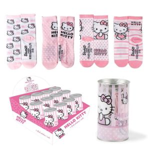 Hello Kitty Money box 4 pairs of socks