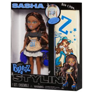 Bratz Stylin Sasha doll + t-shirt