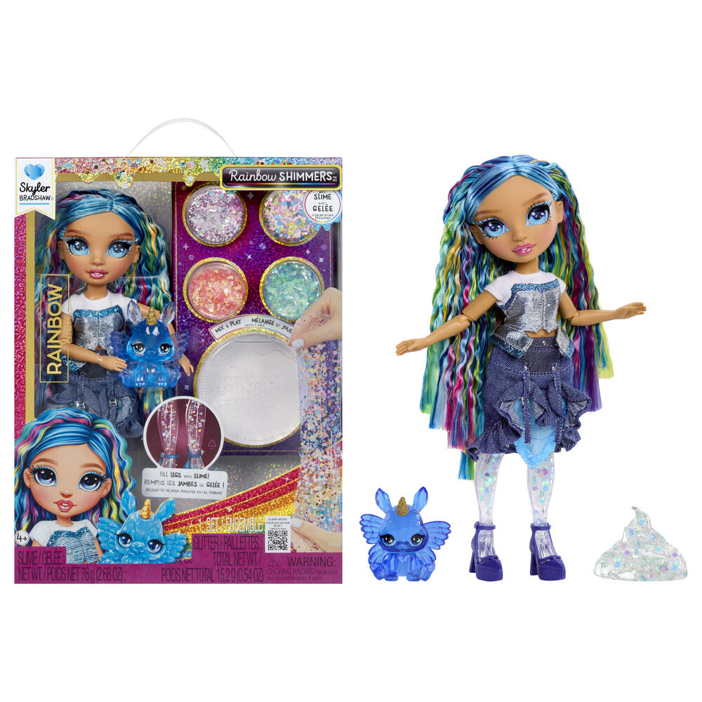 Rainbow High Rainbow Shimmers Feature Fantasy Skyler doll