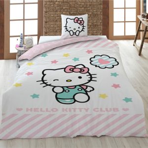 Hello Kitty cotton duvet cover bed 90cm