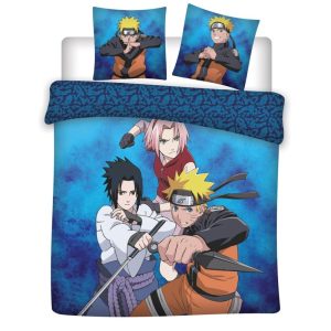 Naruto shippuden cotton duvet cover bed 135cm