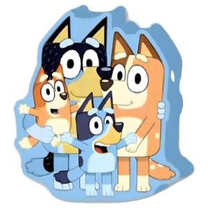 Bluey 3D cushion