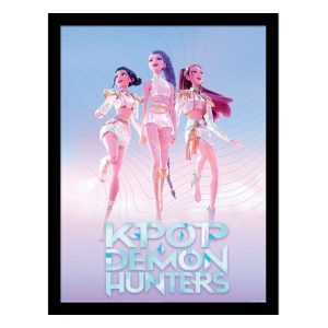 KPop Demon Hunters Framed print