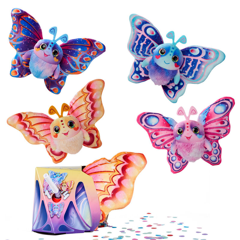 Fluffyfly Butterfly assorted plush toy