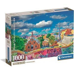 High Quality Park Guell Barcelona puzzle 1000pcs
