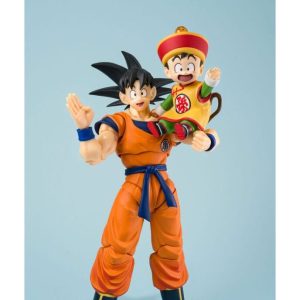 Dragon Ball Z Son Goku & Son Gohan Kid & Kontoun S.H Figuarts figure