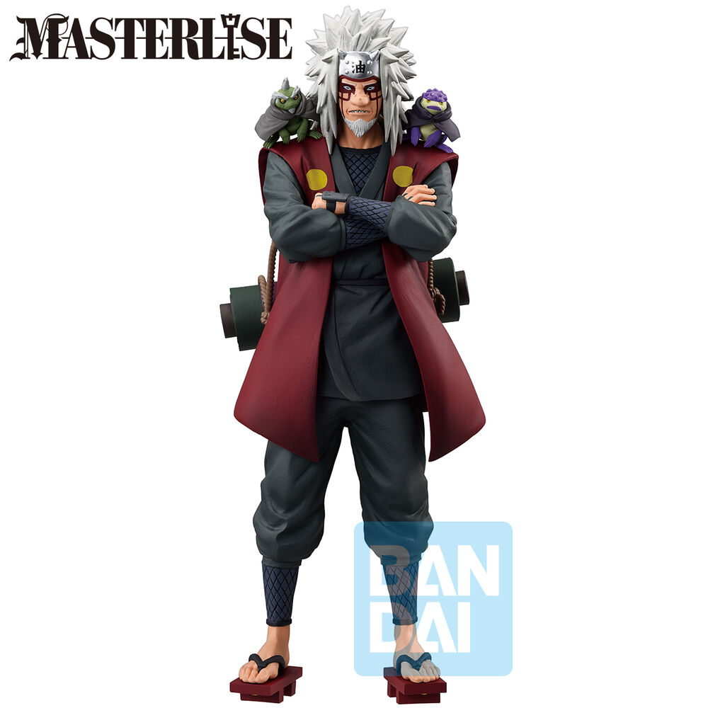 Naruto Shippuden Masterlise A Bridge Between the Lament of Samsara and Peace Jiraiya Ichibansho figure 27cm