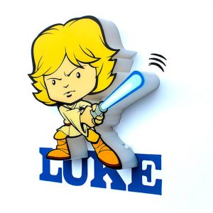 Star Wars Luke Skywalker 3D Light FX mini lamp