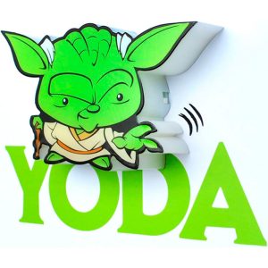 Star Wars Yoda 3D Light FX mini lamp