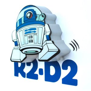 Star Wars R2-D2 3D Light FX mini lamp