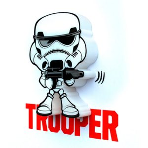 Star Wars Storm Trooper 3D Light FX mini lamp
