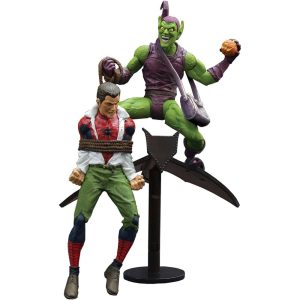 Marvel Select Duende Verde & Peter Parker Green Goblin figures 15cm