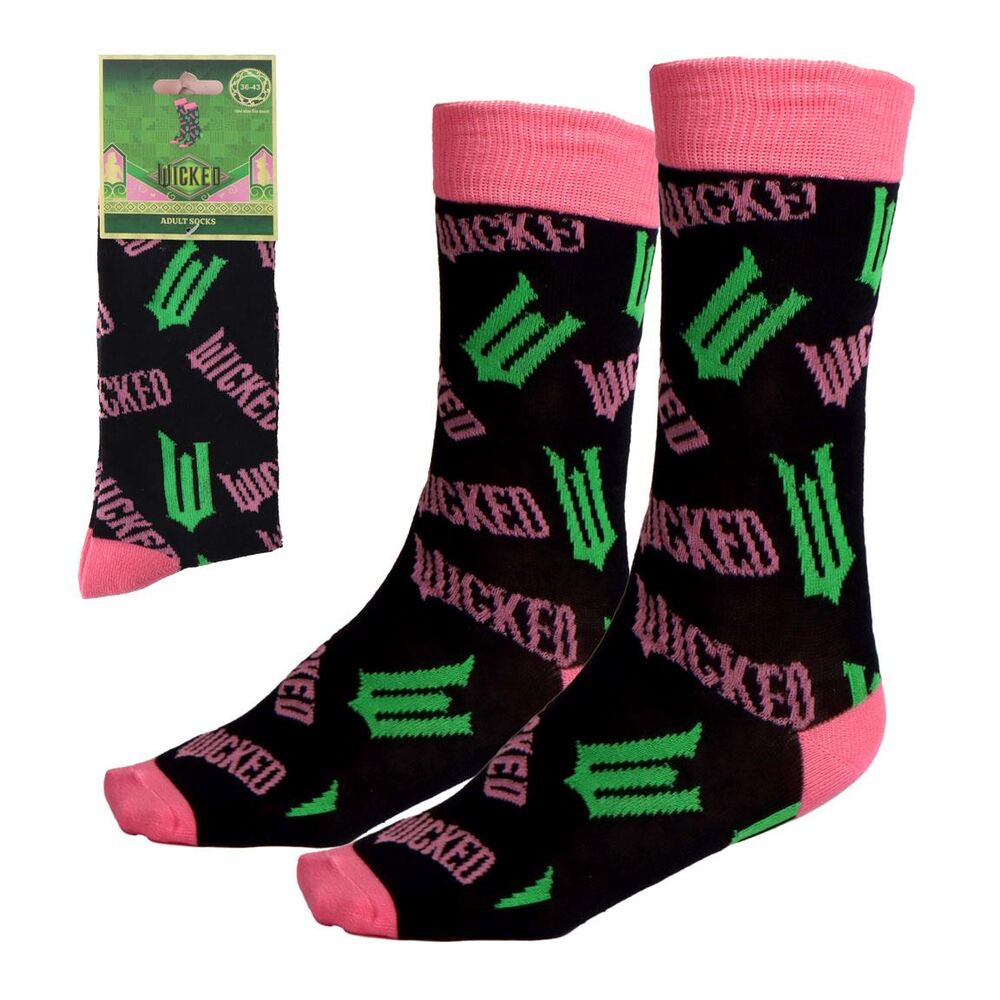Wicked adult socks