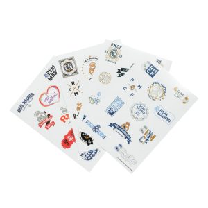 Real Madrid Reusable stickers