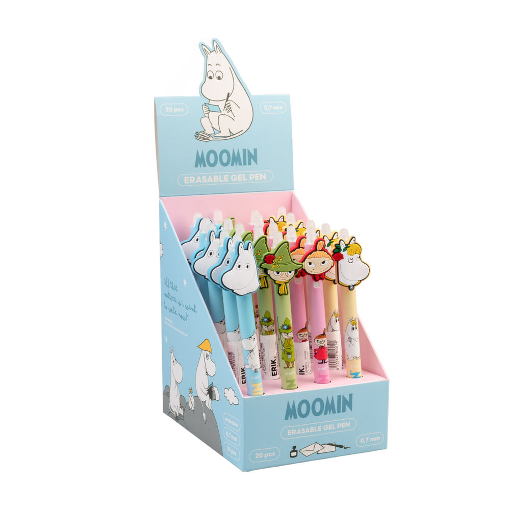 Moomin assorted Erasable gel pen