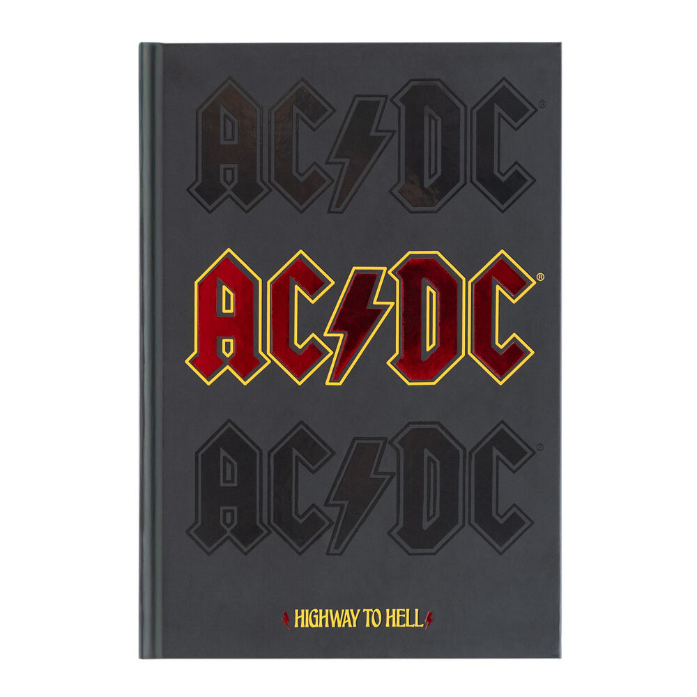 AC/DC Premium A5 notebook