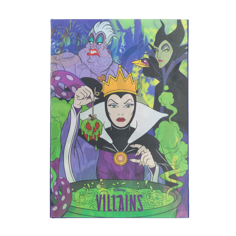 Disney Villains A5 Lenticular notebook