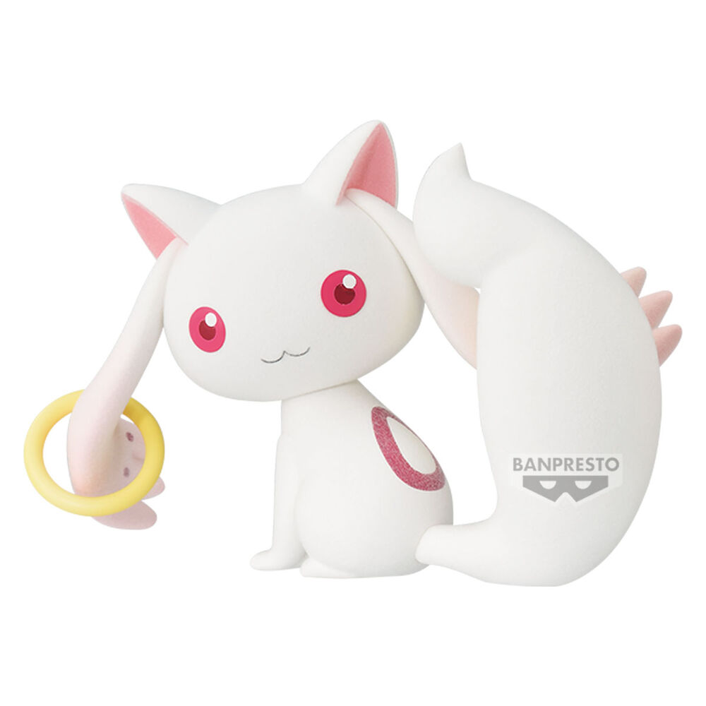 Puella Magi Madoka Magica the Movie Rebellion Kyubey Fluffy Puffy figure 12cm
