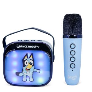 Bluey LED Karaoke Speaker and Microphone