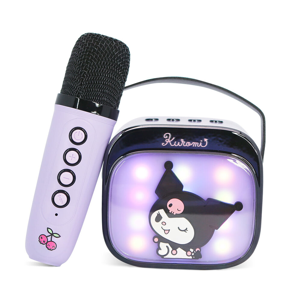 Hello Kitty Kuromi LED Karaoke Speaker and Microphone - Image 6