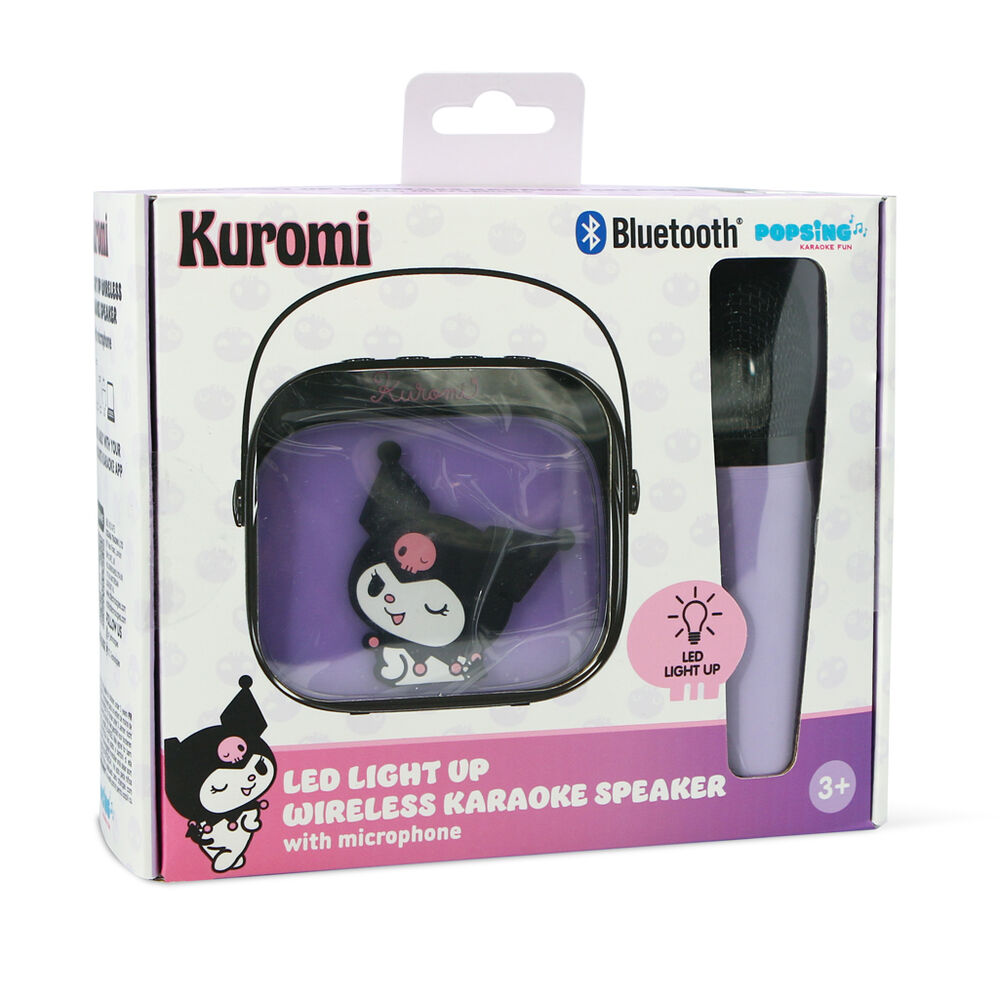 Hello Kitty Kuromi LED Karaoke Speaker and Microphone - Image 12