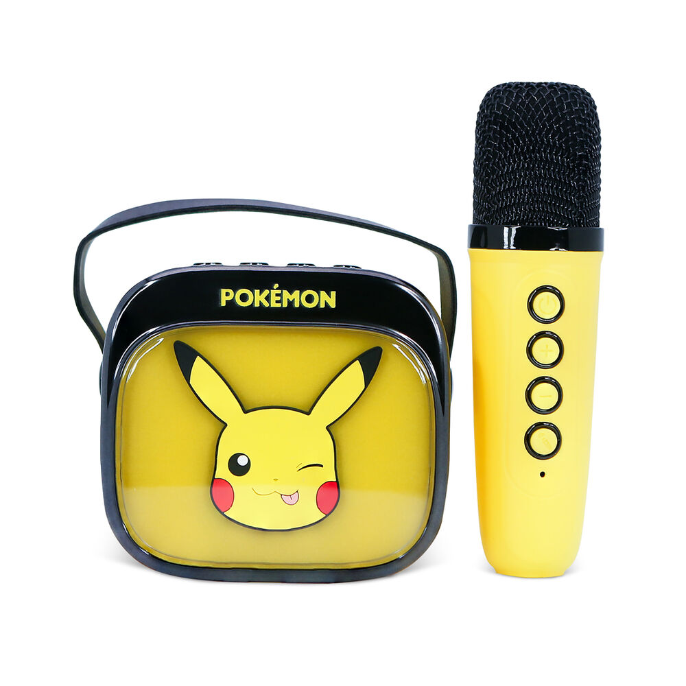 Pokemon Pikachu LED Karaoke Speaker and Microphone - Image 4