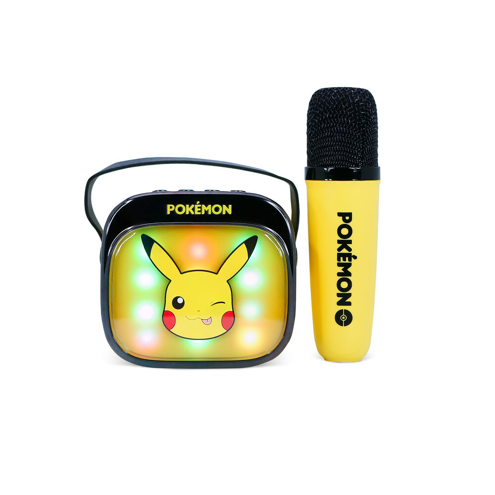 Pokemon Pikachu LED Karaoke Speaker and Microphone - Image 5