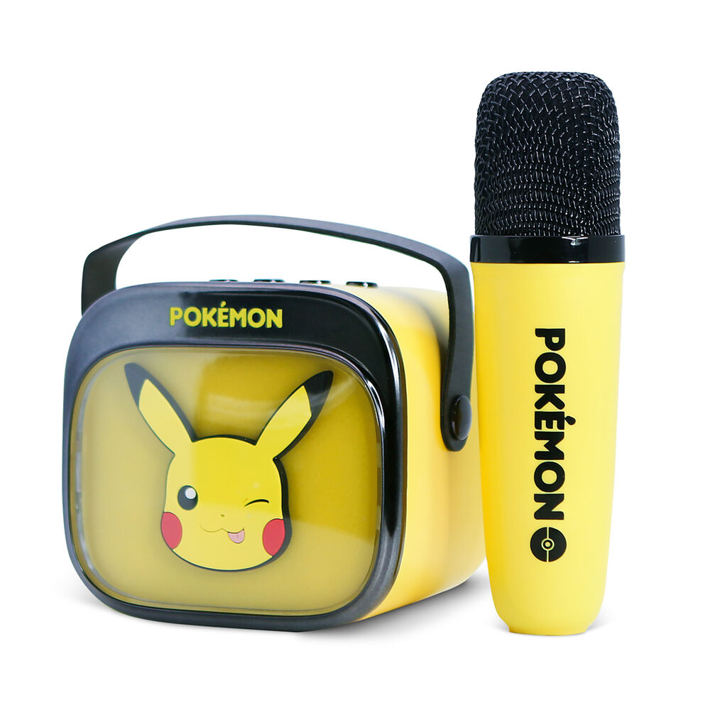 Pokemon Pikachu LED Karaoke Speaker and Microphone - Image 6