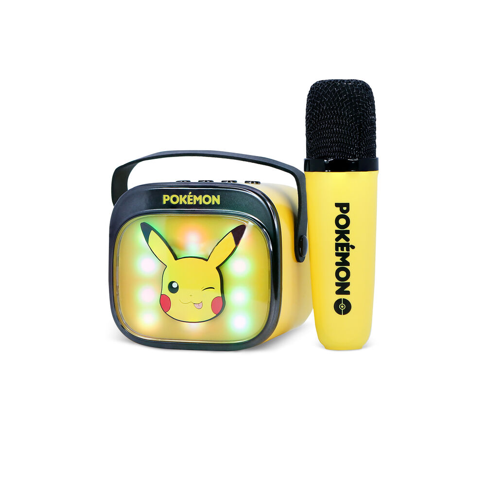 Pokemon Pikachu LED Karaoke Speaker and Microphone - Image 7