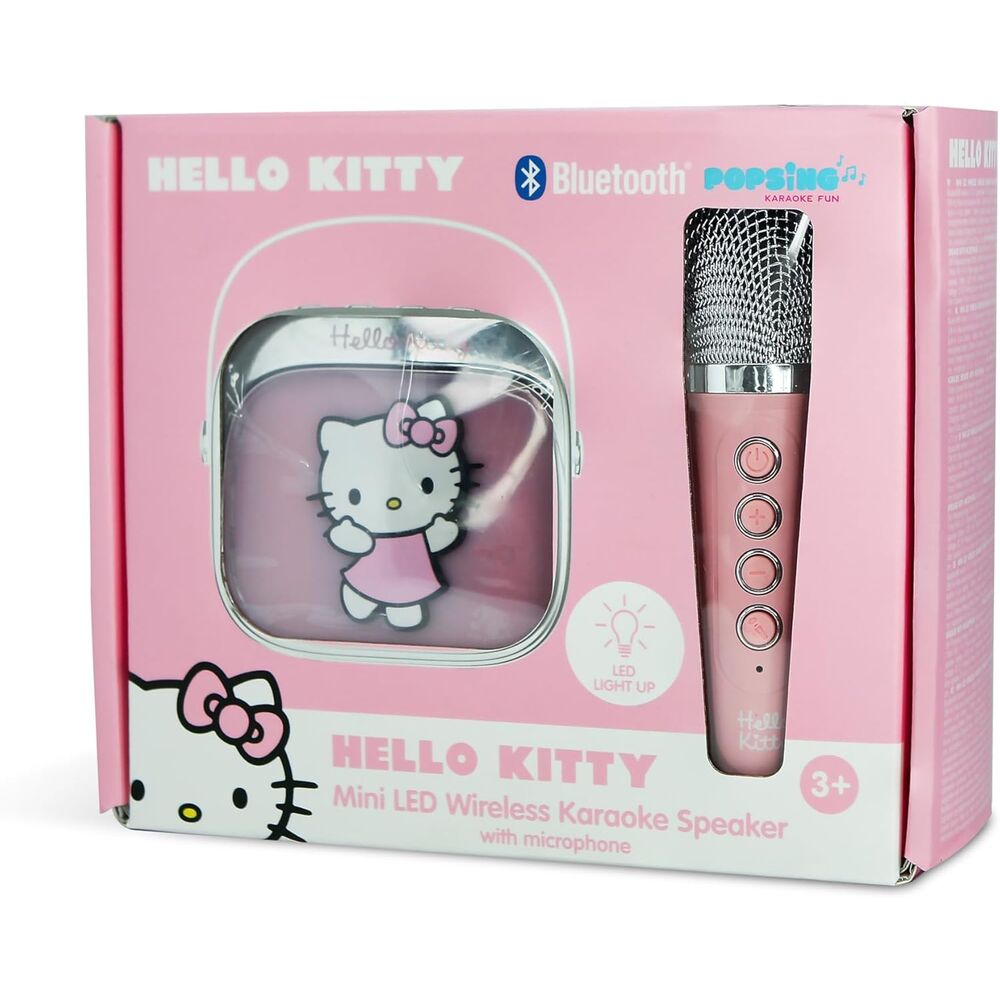 Hello Kitty LED Karaoke Speaker and Microphone - Image 2